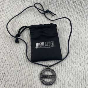 Vintage Highlander: The‎ Series Macleod Pewter Pendant on Leather Cord W/ Pouch